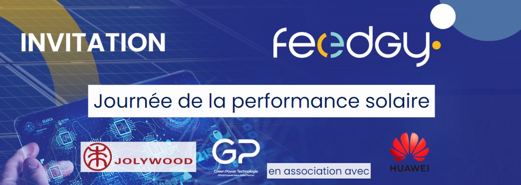invitation journée performance solaire- Feedgy et ses partenaires